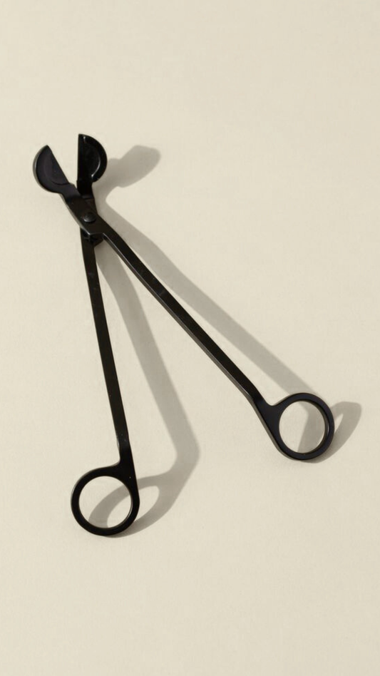 Wick Trimmer For Candle - Matte Black, Stainless Steel, Candle Accessory