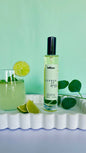 Citrus Bliss Room Spray: Lime Zest + Lemongrass Room + Lemon Peel