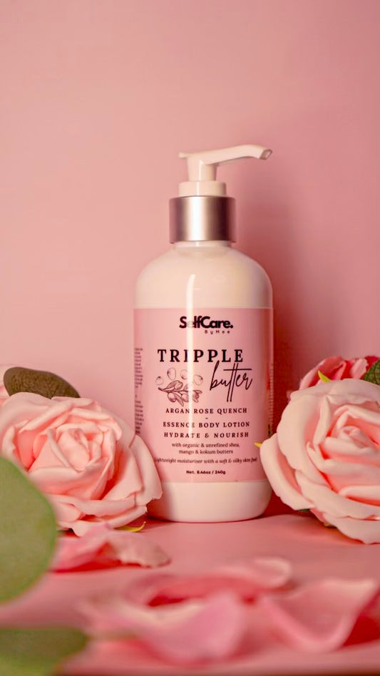 Argan Rose Quench - Tripple Butter Essence Body Lotion