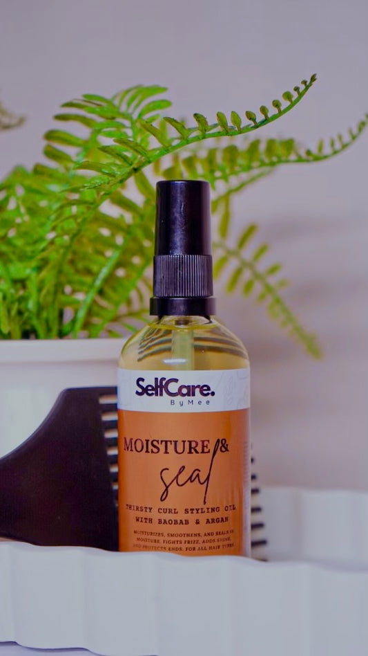 Moisture Seal: Argan + Baobab Thirsty Curl Styling Oil