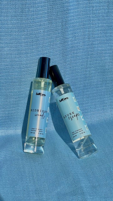 The Fresh & Clean Spray Bundle: Azure Escape + Midnight Woods Room and Linen Spray