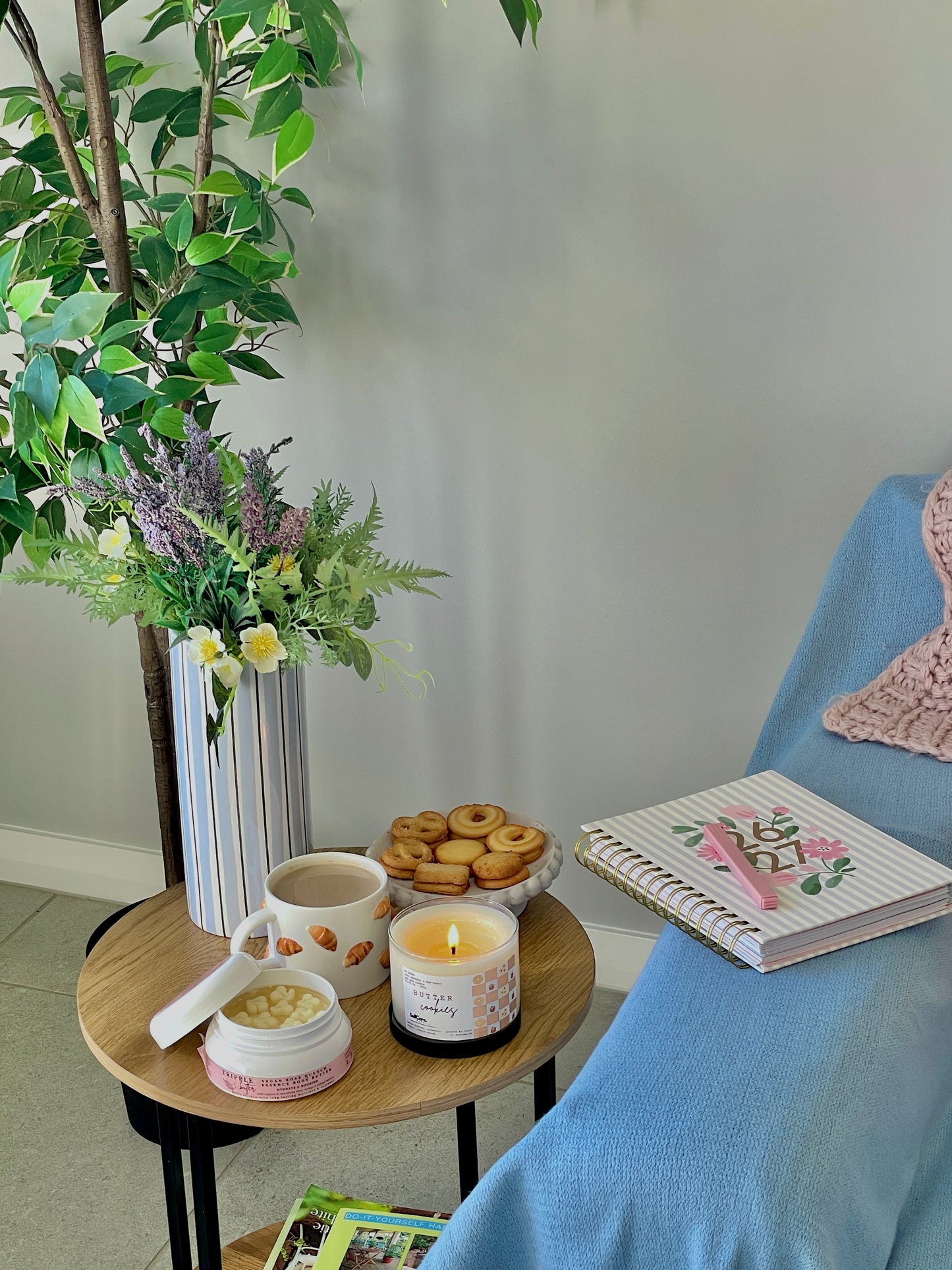 The Warm & Cozy Bundle: Cafe Cozy + Butter Cookies Scented Candle
