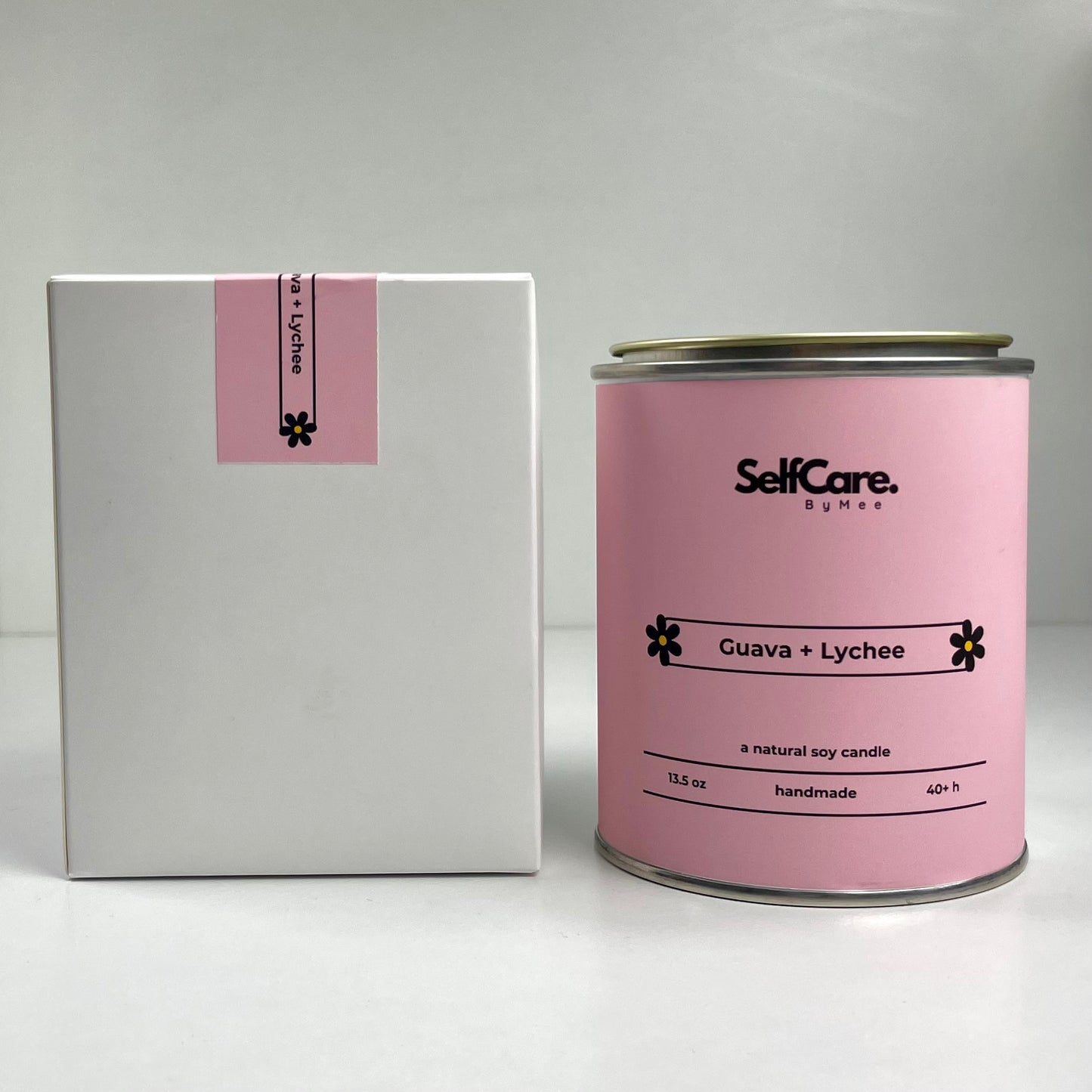 Guava + Lychee - Natural Soy Wax + Cotton Wick Candle