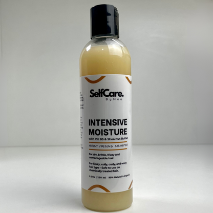 shea nut butter + Vitamin b5 gentle cleansing, non stripping shampoo