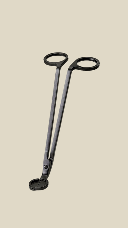 Wick Trimmer For Candle - Matte Black, Stainless Steel, Candle Accessory