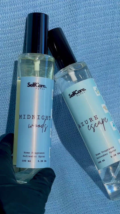 The Fresh & Clean Spray Bundle: Azure Escape + Midnight Woods Room and Linen Spray